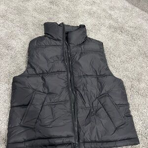 Women’s Black Puffer Vest